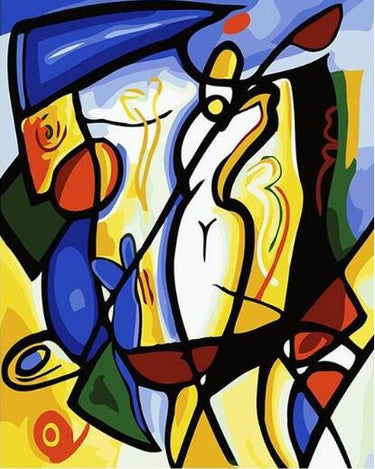 Schilderen op Nummer Abstract PBN27